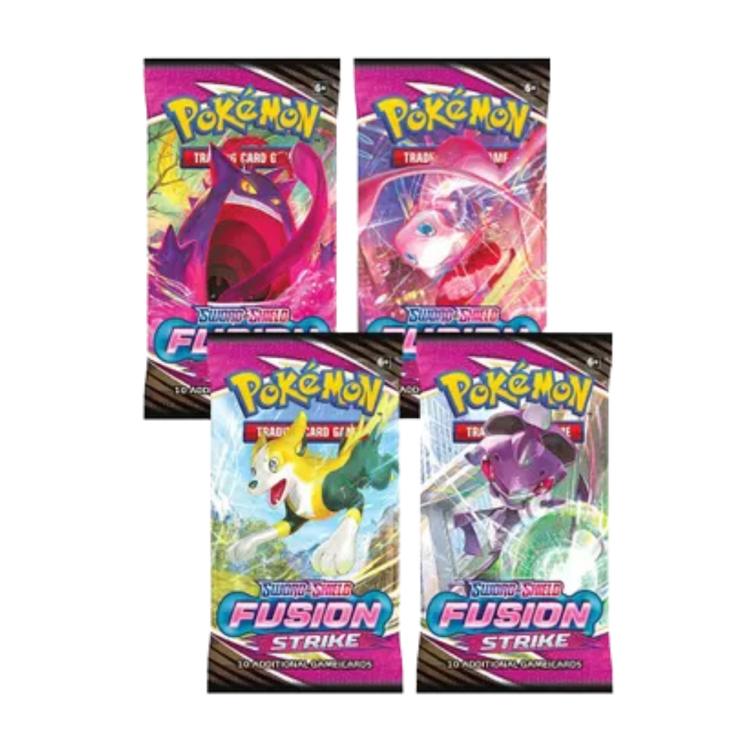 Fusion Strike Booster Pack Art Bundle [Set of 4]