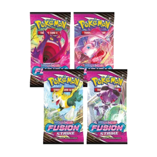 Fusion Strike Booster Pack Art Bundle [Set of 4]