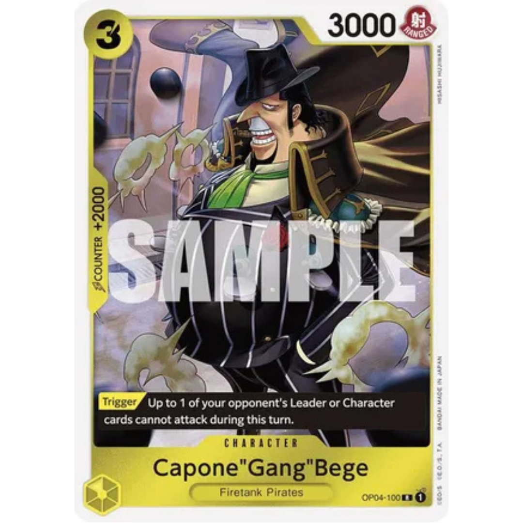 Capone"Gang"Bege (OP04-100) (Reprint) (OP04-100) - Premium Booster -The Best- Foil