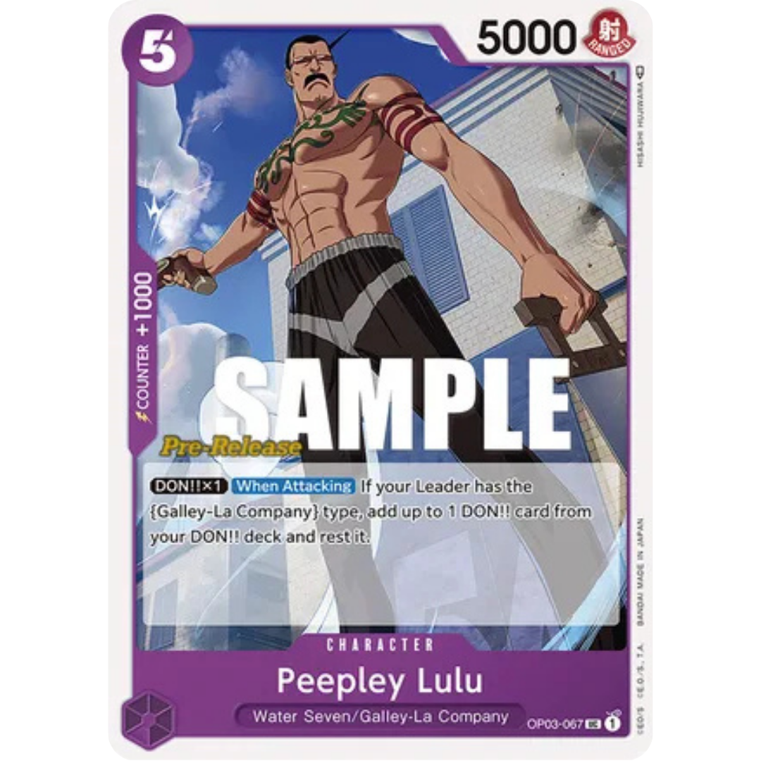 Peepley Lulu (OP03-067) - Pillars of Strength Pre-Release Cards