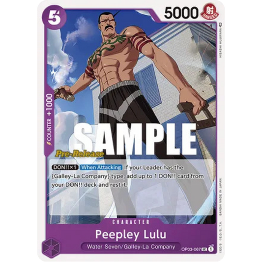 Peepley Lulu (OP03-067) - Pillars of Strength Pre-Release Cards