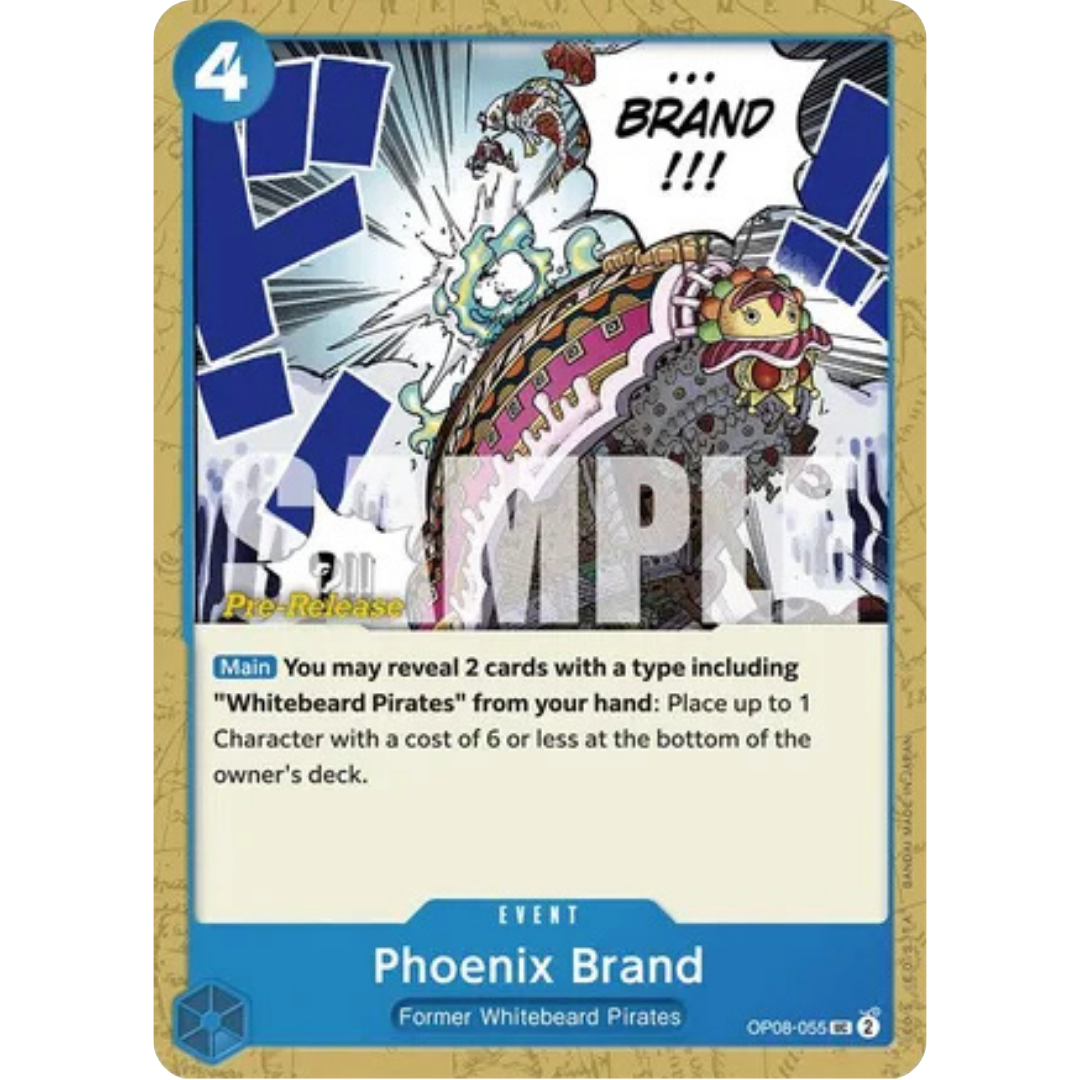 Phoenix Brand (OP08-055) - Two Legends Pre-Release Cards