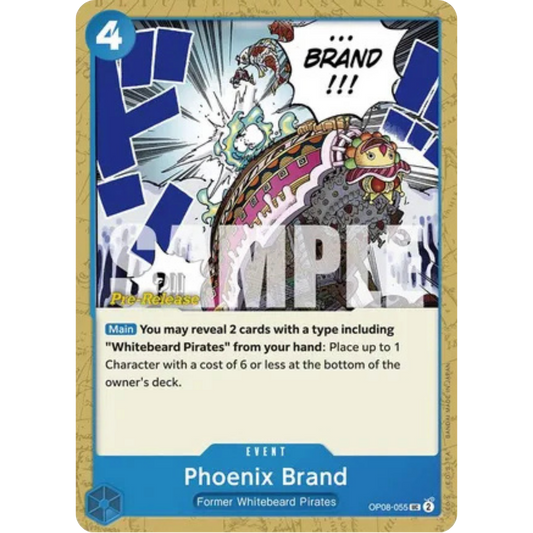 Phoenix Brand (OP08-055) - Two Legends Pre-Release Cards