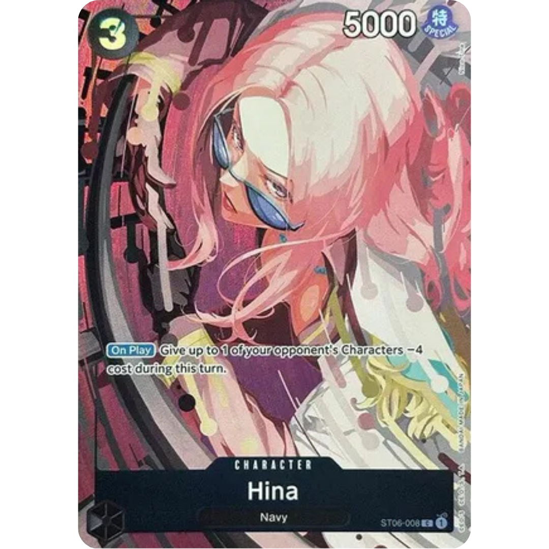 Hina (Premium Card Collection -Best Selection Vol. 2-) (ST06-008) - One Piece Promotion Cards Foil