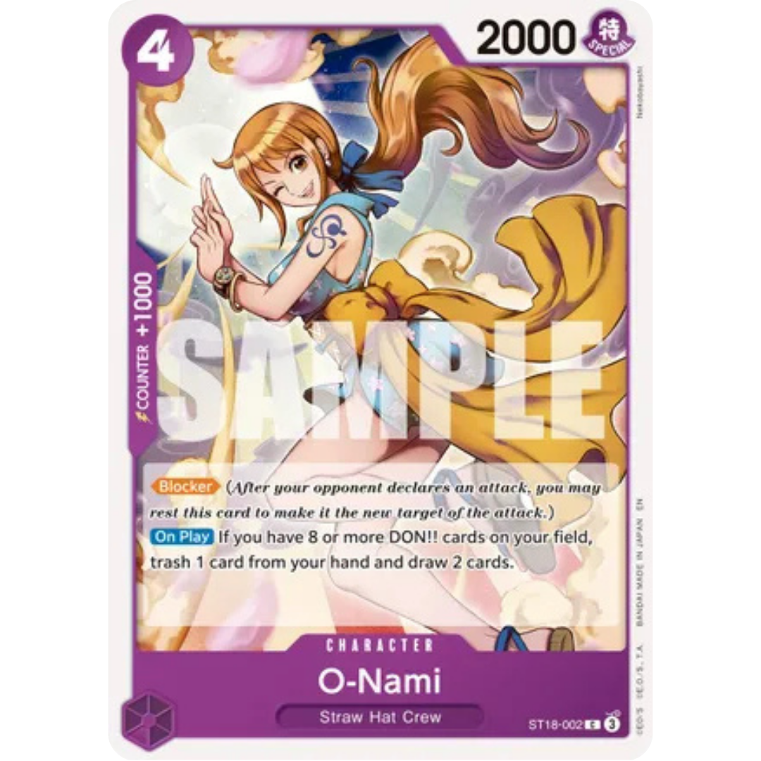 O-Nami (Reprint) (ST18-002) - Premium Booster -The Best- Vol. 2