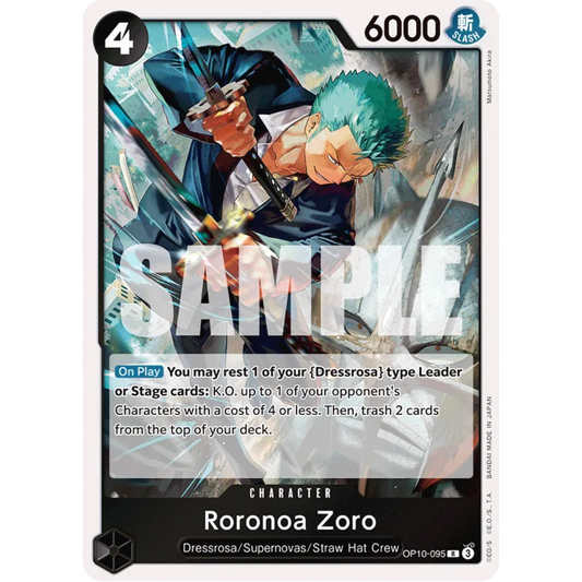 Roronoa Zoro (095) (OP10-095) - Royal Blood Foil