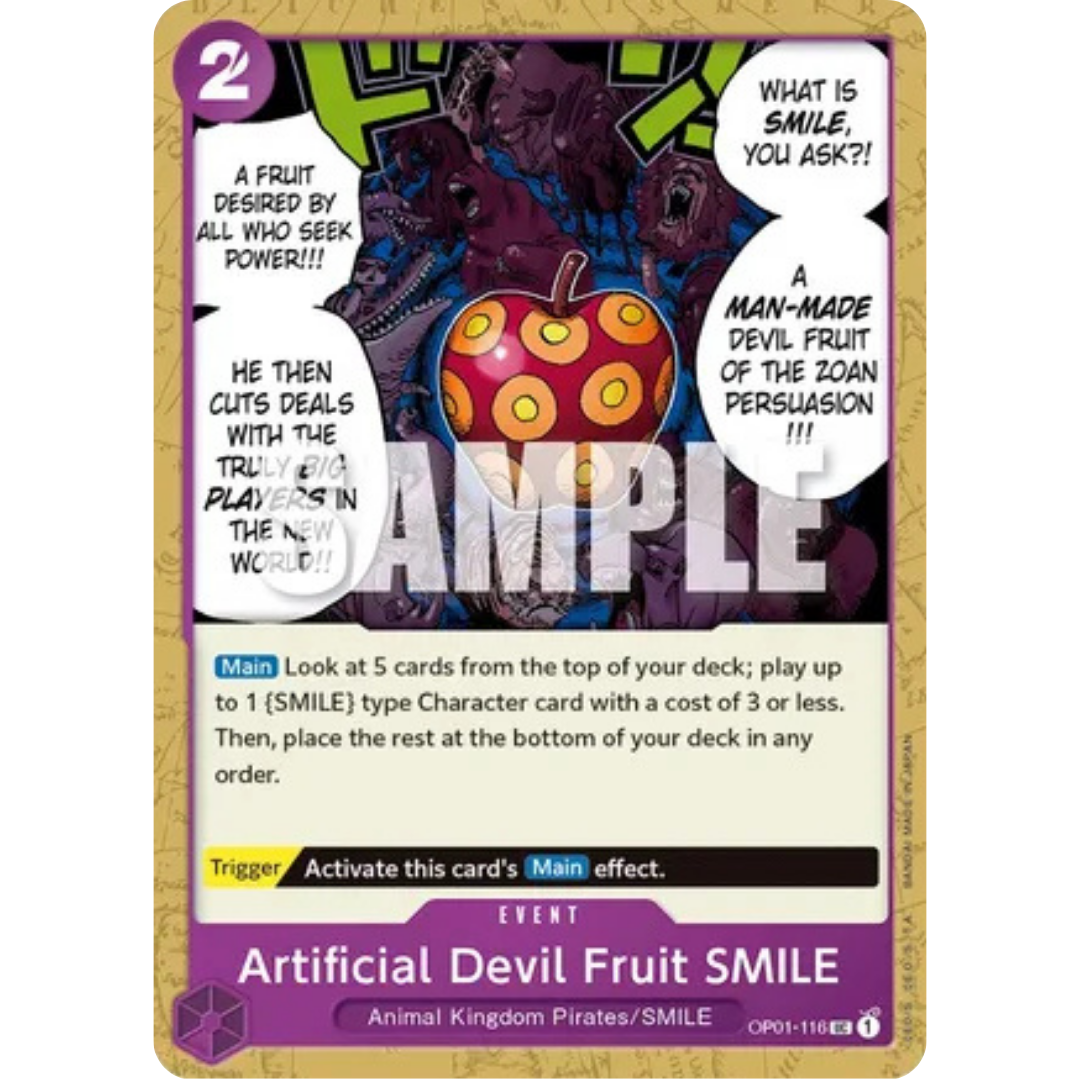 Artificial Devil Fruit SMILE (OP01-116) - Romance Dawn