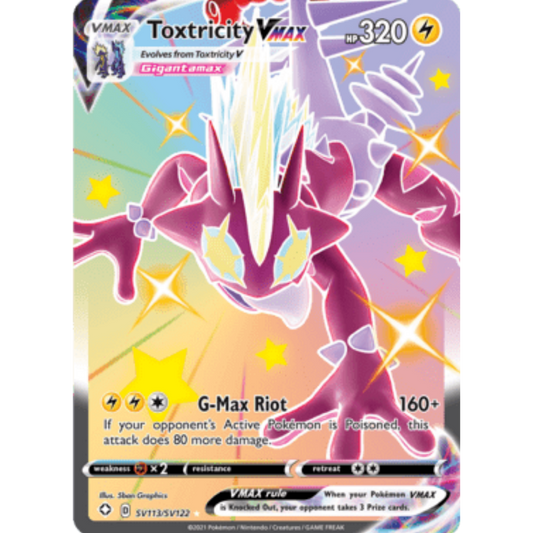 Toxtricity VMAX (SV113/SV122) [Sword & Shield: Shining Fates]