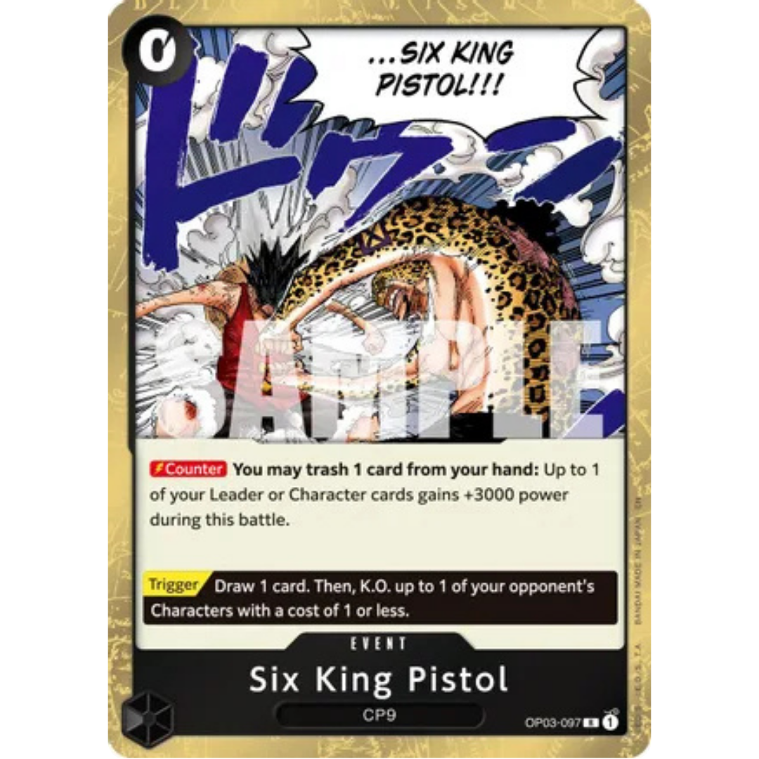 Six King Pistol (Reprint) (OP03-097) - Premium Booster -The Best- Vol. 2 Foil
