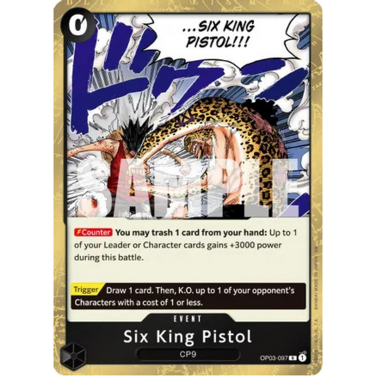 Six King Pistol (Reprint) (OP03-097) - Premium Booster -The Best- Vol. 2 Foil