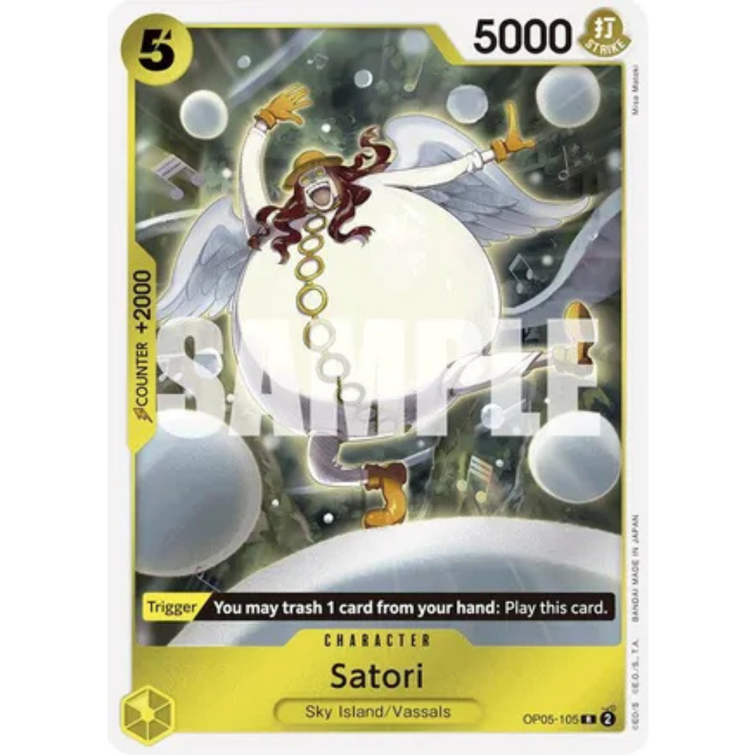Satori (Reprint) (OP05-105) - Premium Booster -The Best- Foil