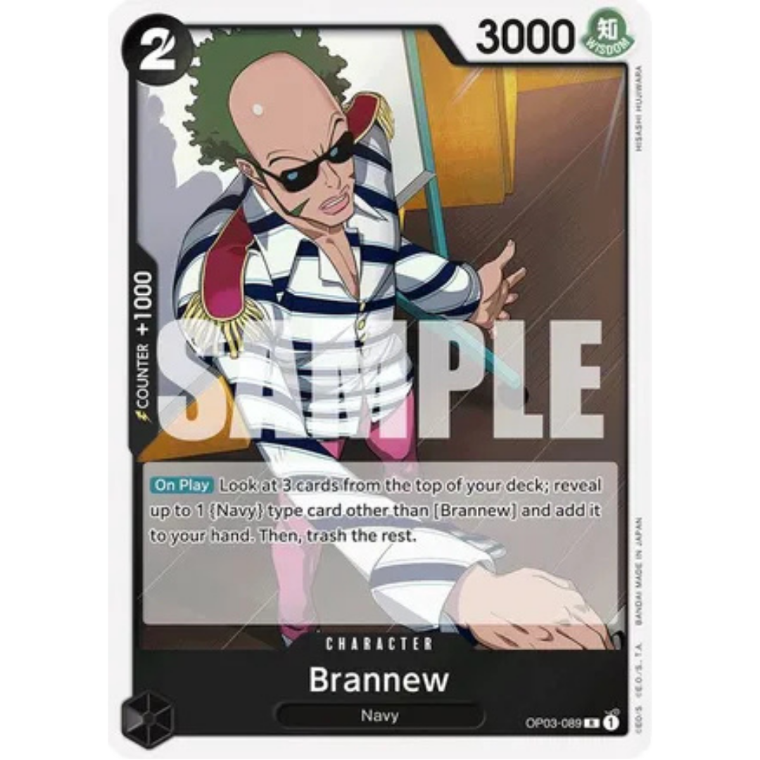 Brannew (Reprint) (OP03-089) - Premium Booster -The Best- Foil