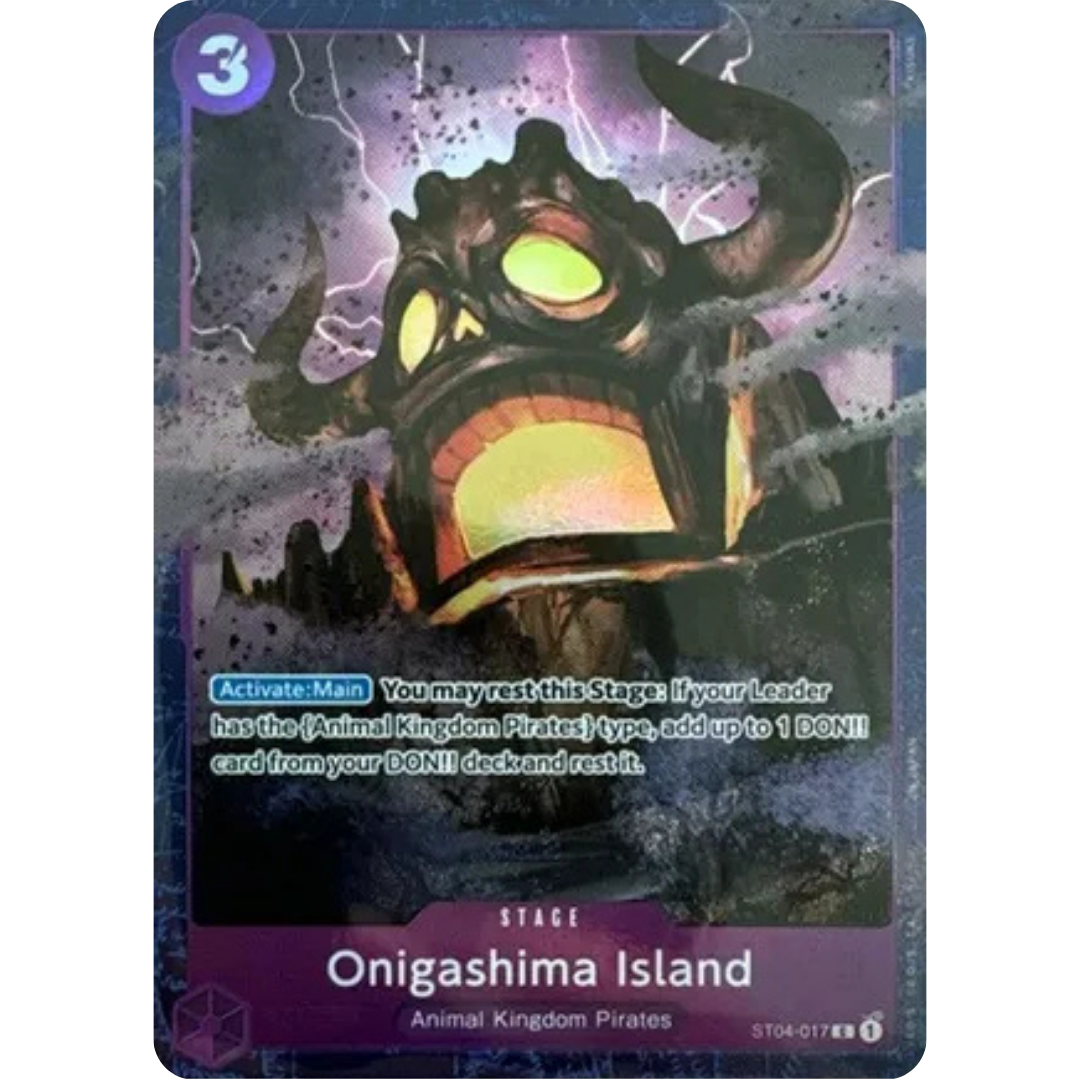 Onigashima Island (Premium Card Collection -Best Selection Vol. 2-) (ST04-017) - One Piece Promotion Cards Foil