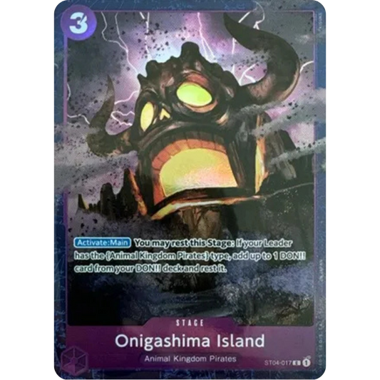 Onigashima Island (Premium Card Collection -Best Selection Vol. 2-) (ST04-017) - One Piece Promotion Cards Foil