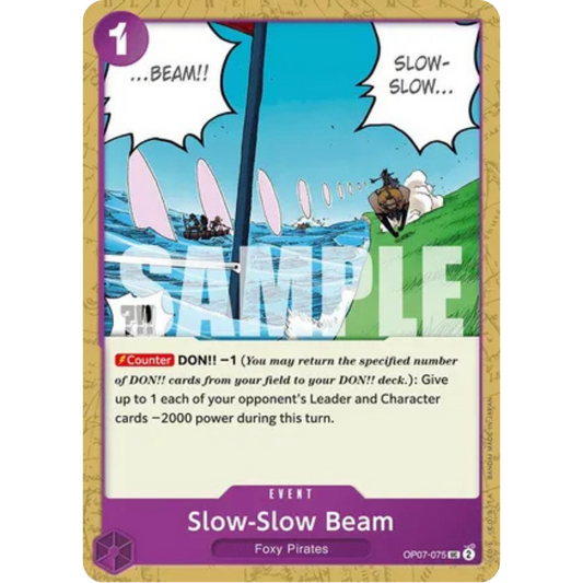 Slow-Slow Beam (OP07-075) - 500 Years in the Future