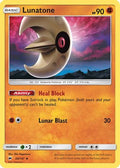 Lunatone 068/147  SM  Burning Shadows - Uncommon