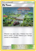 Po Town 121  SM  Burning Shadows - Uncommon