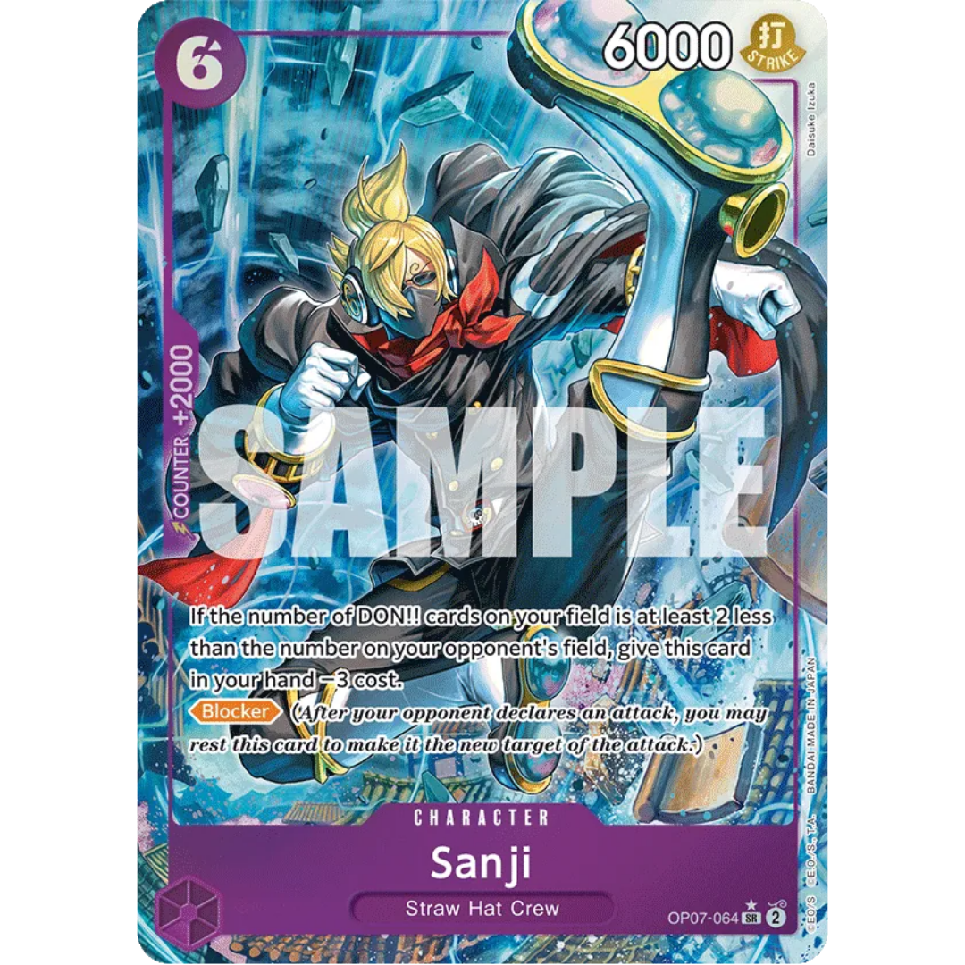 Sanji (Parallel) (OP07-064) - 500 Years in the Future Foil