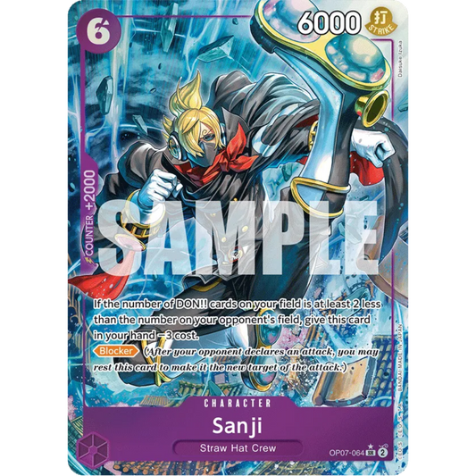 Sanji (Parallel) (OP07-064) - 500 Years in the Future Foil