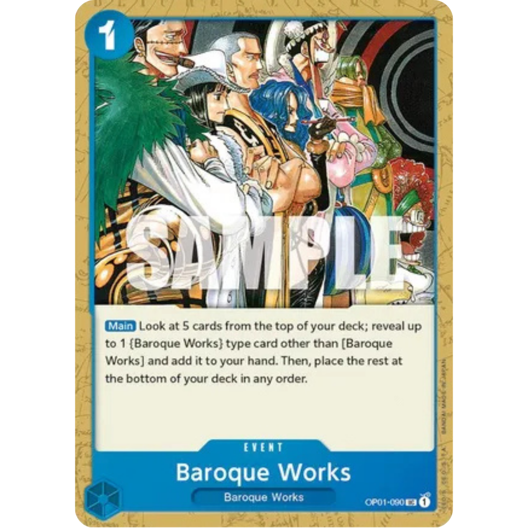 Baroque Works (OP01-090) - Romance Dawn