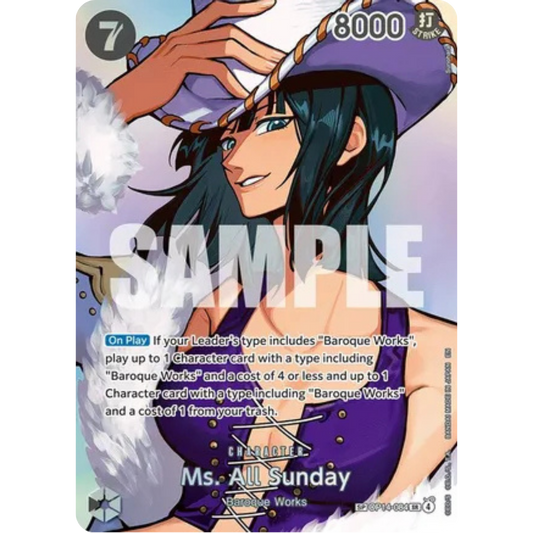 Ms. All Sunday (SP) (OP14-084) - The Time of Battle Foil