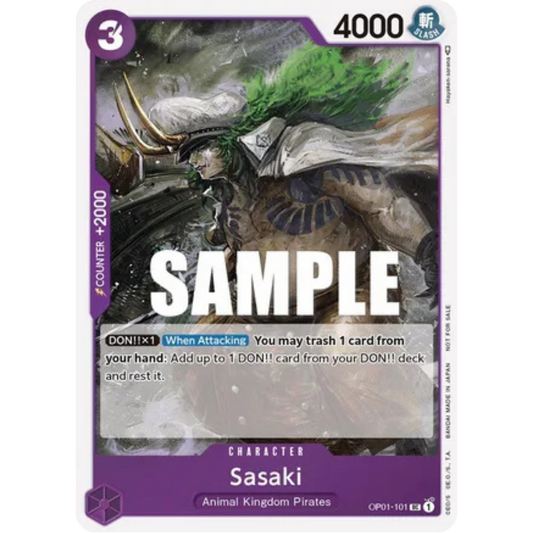 Sasaki (Event Pack Vol. 2) (OP01-101) - One Piece Promotion Cards