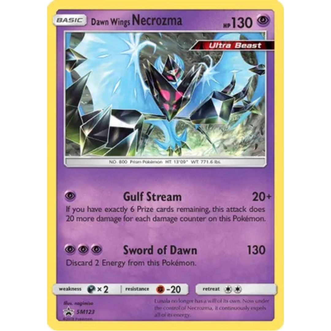 Dawn Wings Necrozma - SM123  - Holofoil SM Promos - Promo