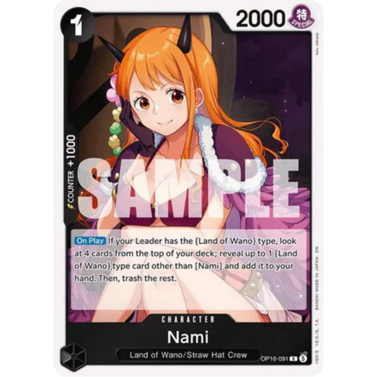 Nami (OP16-091) - The Time of Battle Foil