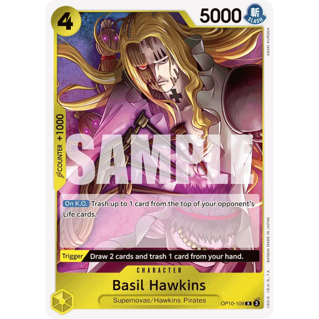 Basil Hawkins (OP10-109) - Royal Blood Foil