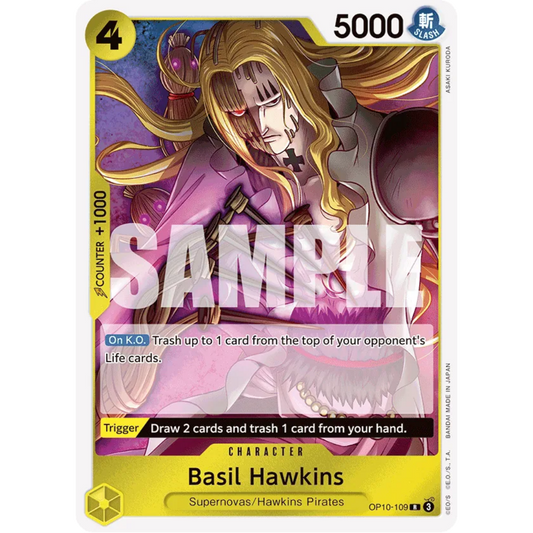 Basil Hawkins (OP10-109) - Royal Blood Foil