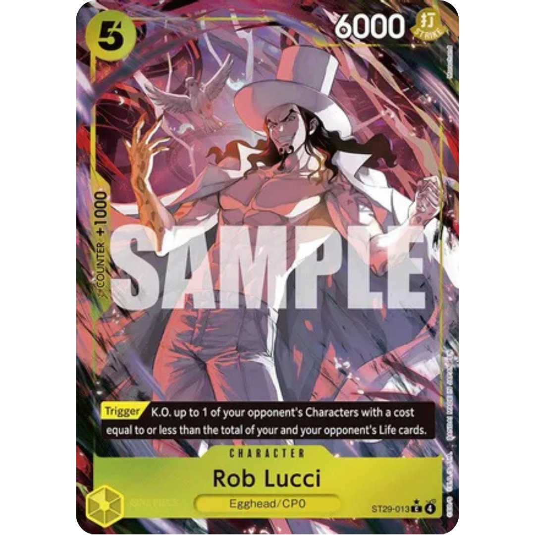 Rob Lucci (Full Art) (ST29-013) - Starter Deck 29: Egghead Foil