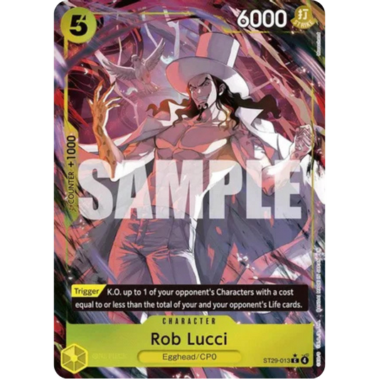 Rob Lucci (Full Art) (ST29-013) - Starter Deck 29: Egghead Foil