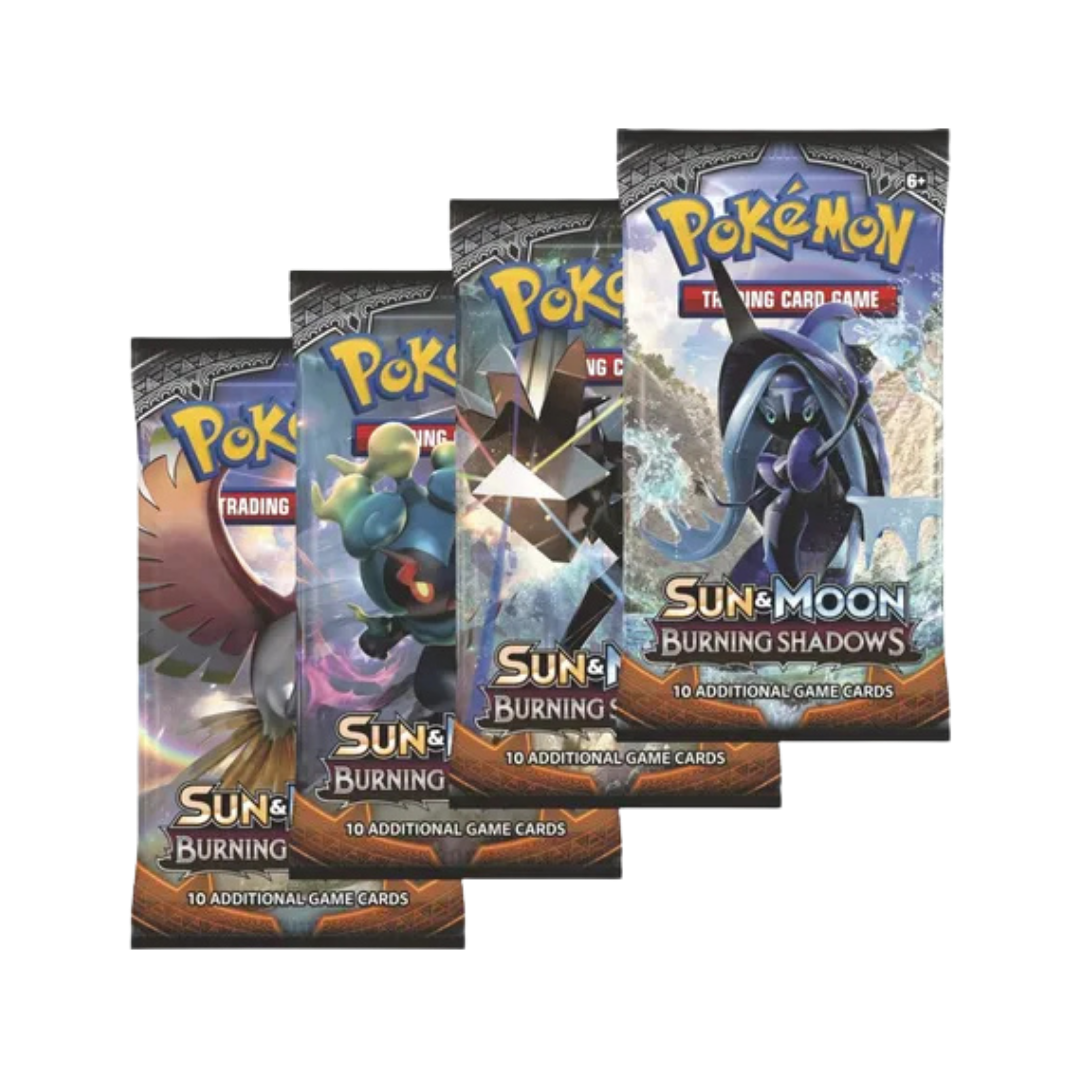 Burning Shadows Booster Pack Art Bundle [Set of 4]