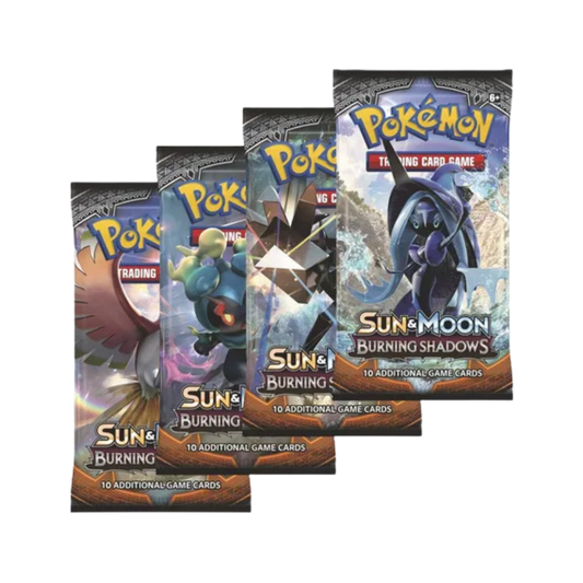Burning Shadows Booster Pack Art Bundle [Set of 4]