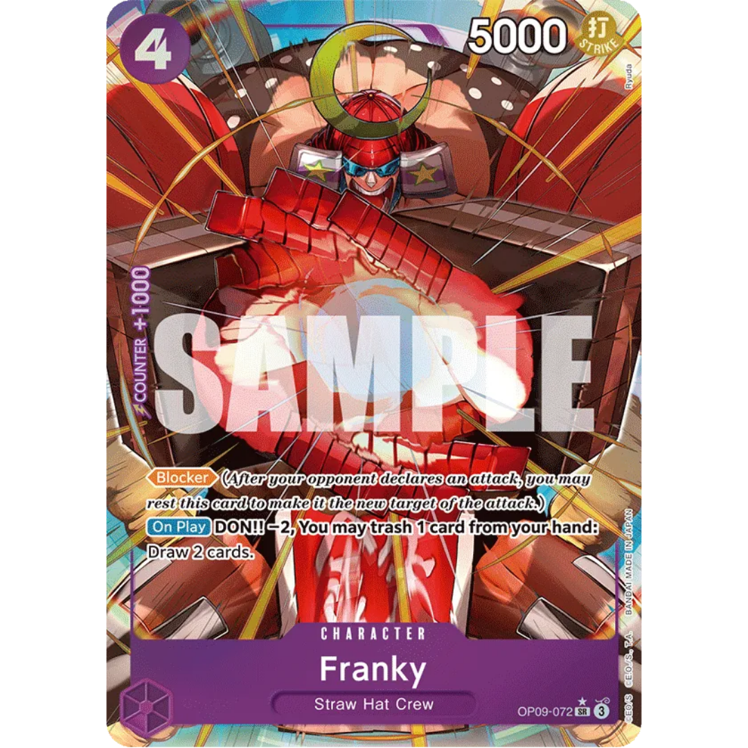 Franky (Parallel) (OP09-072) - Emperors in the New World Foil