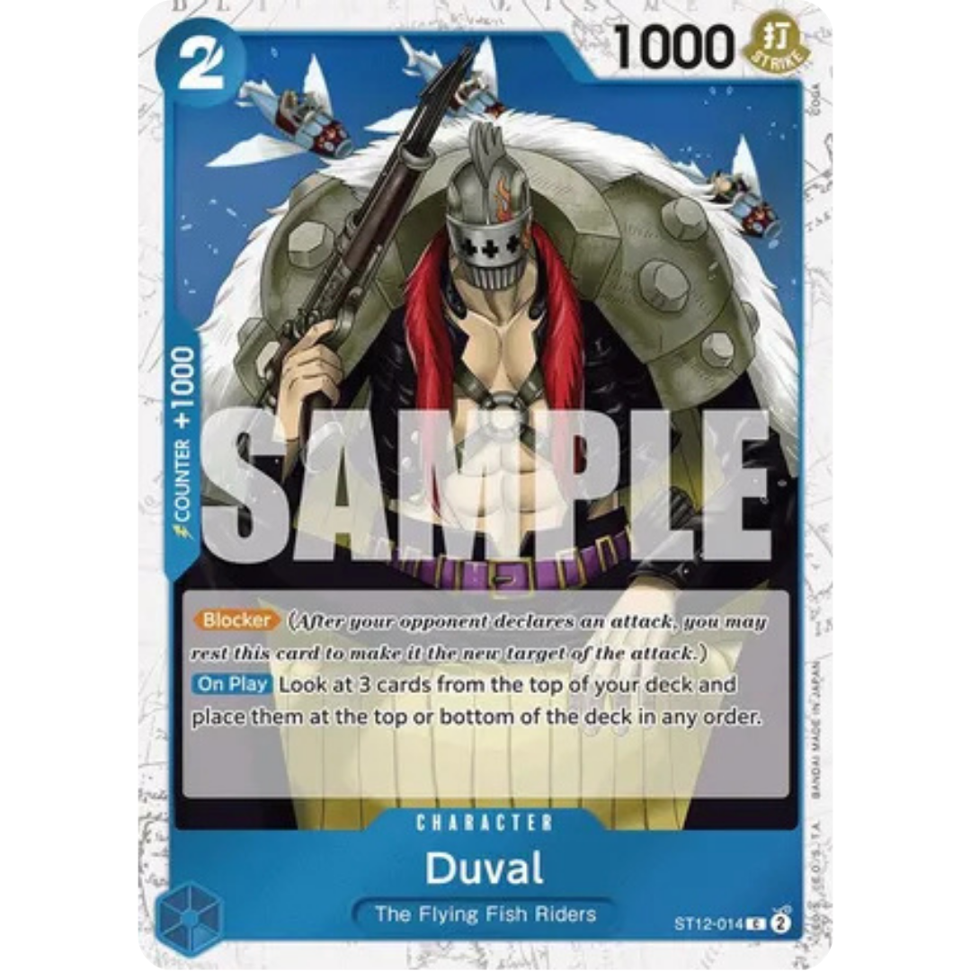 Duval (Jolly Roger Foil) (ST12-014) - Premium Booster -The Best- Foil