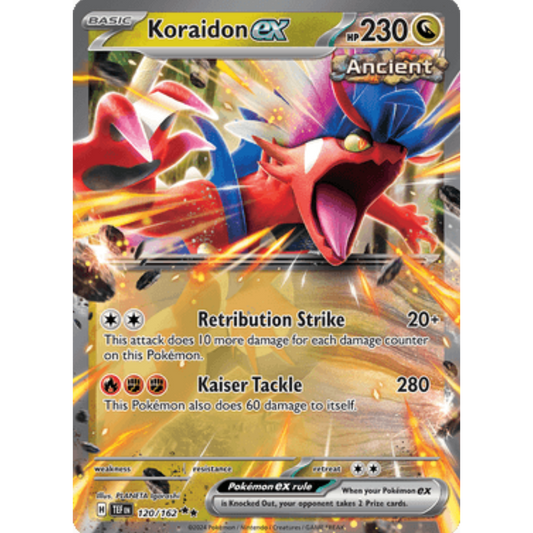 Koraidon ex (120/162) [Scarlet & Violet: Temporal Forces]
