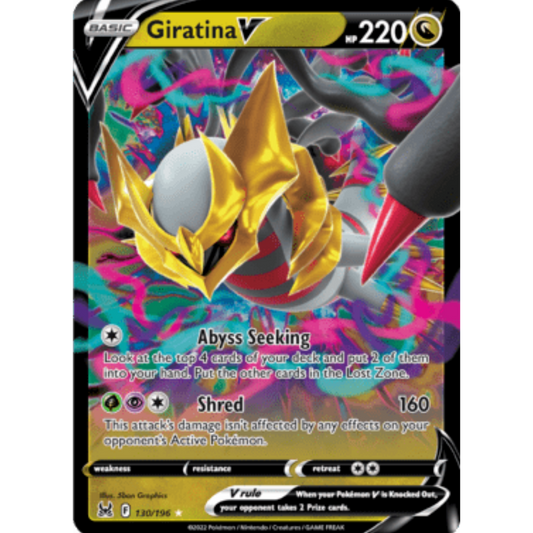 Giratina V (130/196) [Sword & Shield: Lost Origin]