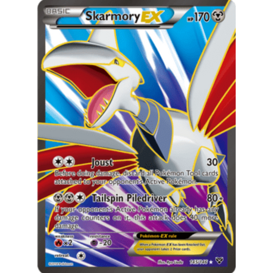 Skarmory EX (145 Full Art) 145  - Holofoil XY Base Set - Ultra Rare
