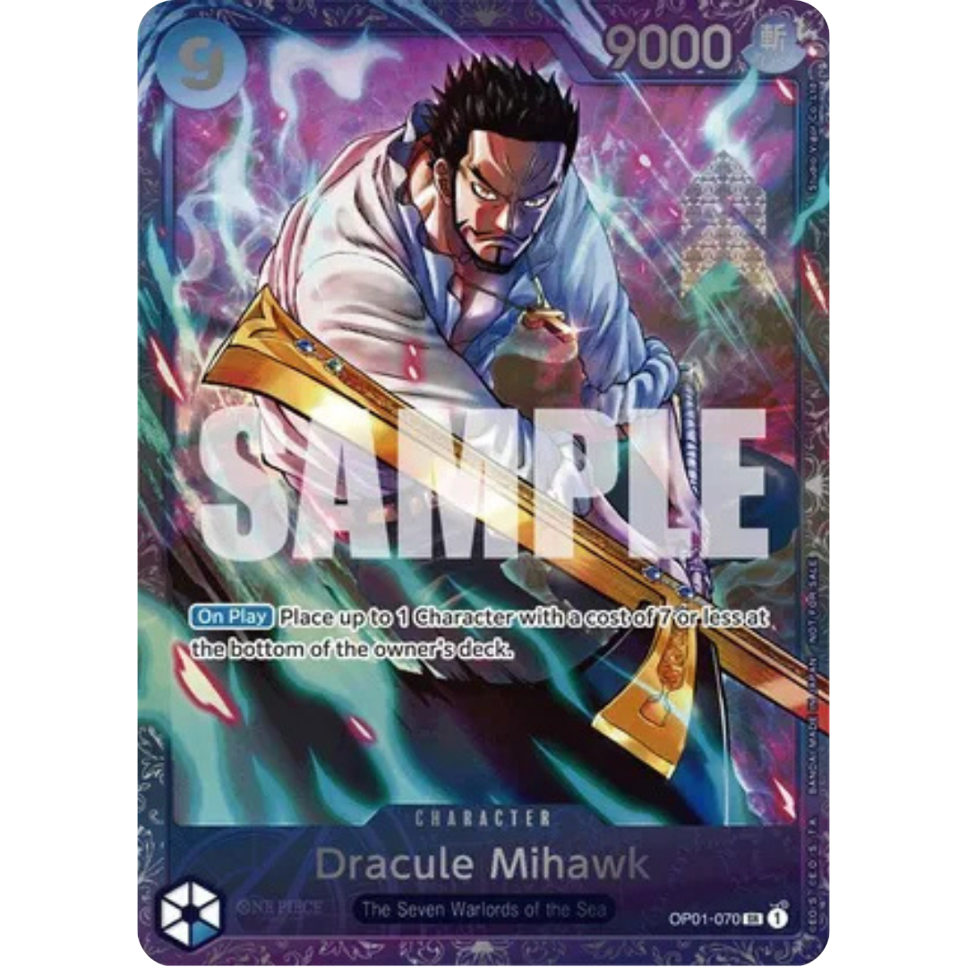 Dracule Mihawk (Treasure Cup 2024) (OP01-070) - One Piece Promotion Cards Foil