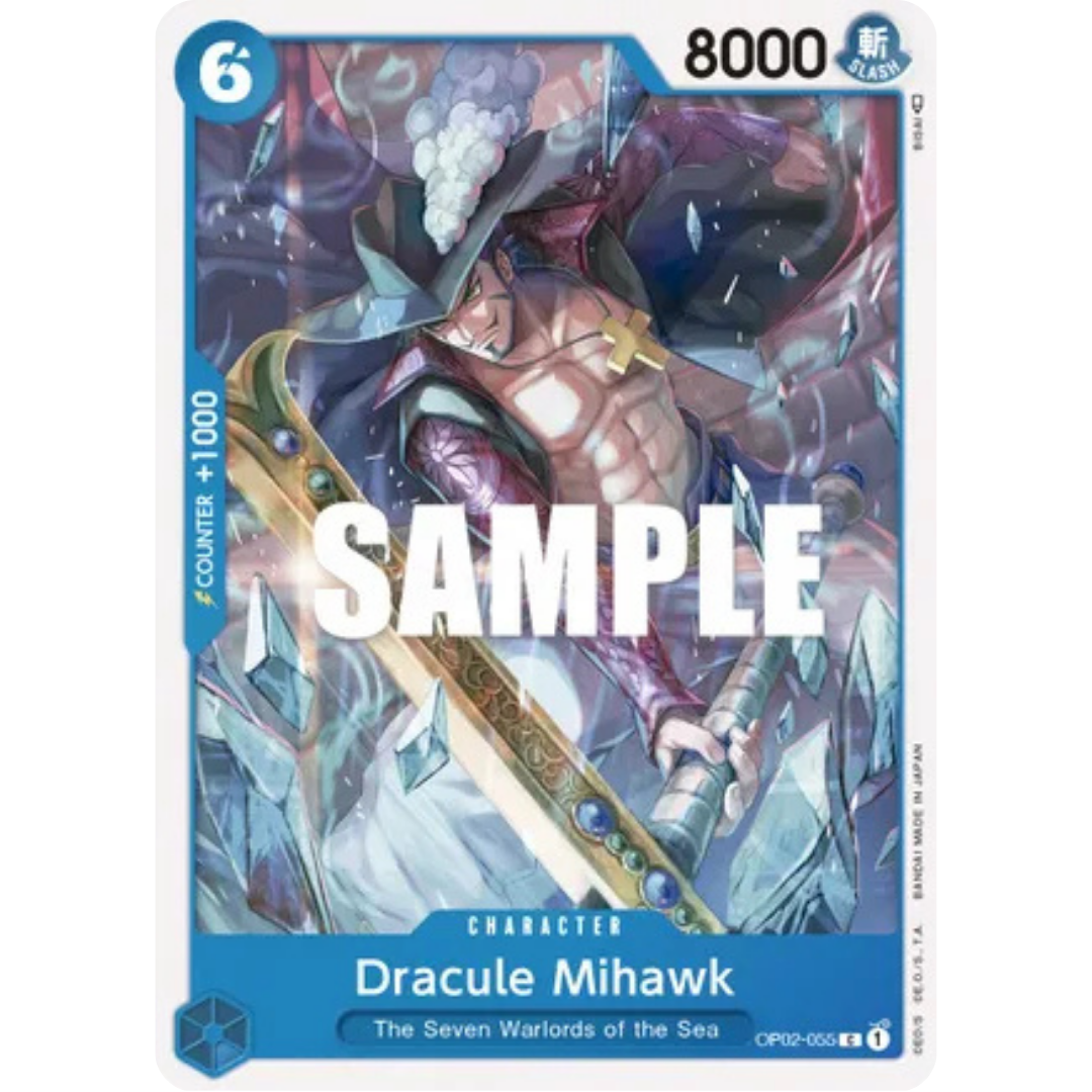 Dracule Mihawk (OP02-055) - Paramount War