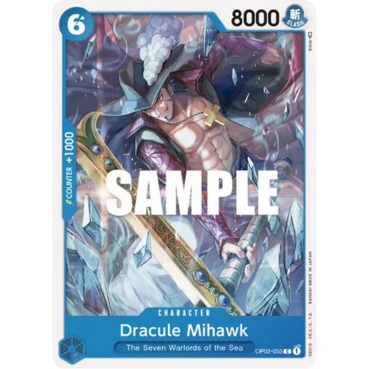 Dracule Mihawk (OP02-055) - Paramount War