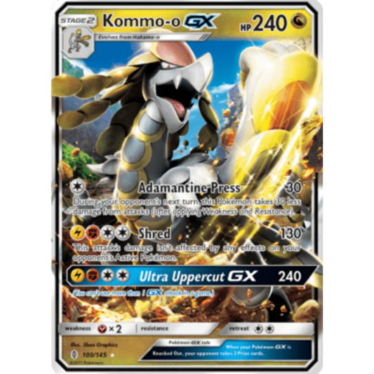Kommo-o GX (100/145) [Sun & Moon: Guardians Rising]