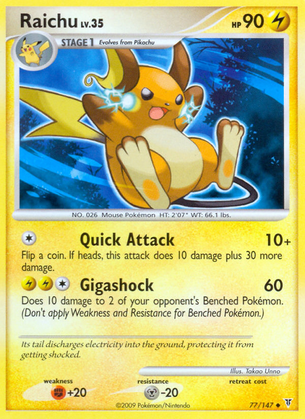Raichu  Supreme Victors - Uncommon
