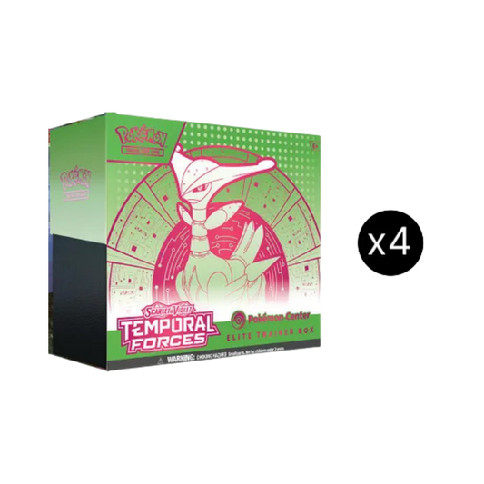 Temporal Forces Pokemon Center Elite Trainer Box Case (Exclusive) [Iron Leaves]
