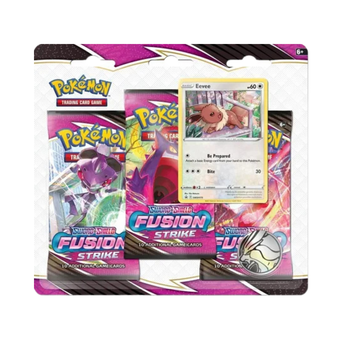 Fusion Strike 3 Pack Blister [Eevee]