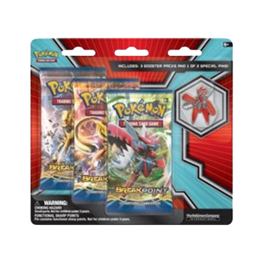 BREAKpoint Collector Pin 3 Pack Blister [Mega Scizor]