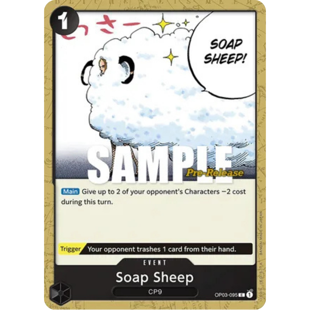 Soap Sheep (OP03-095) - Pillars of Strength Pre-Release Cards