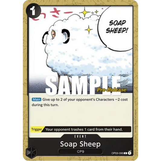 Soap Sheep (OP03-095) - Pillars of Strength Pre-Release Cards
