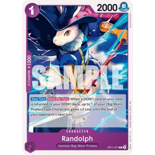 Randolph (OP11-077) - A Fist of Divine Speed